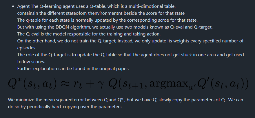 explanation about the algorithm behind this ai