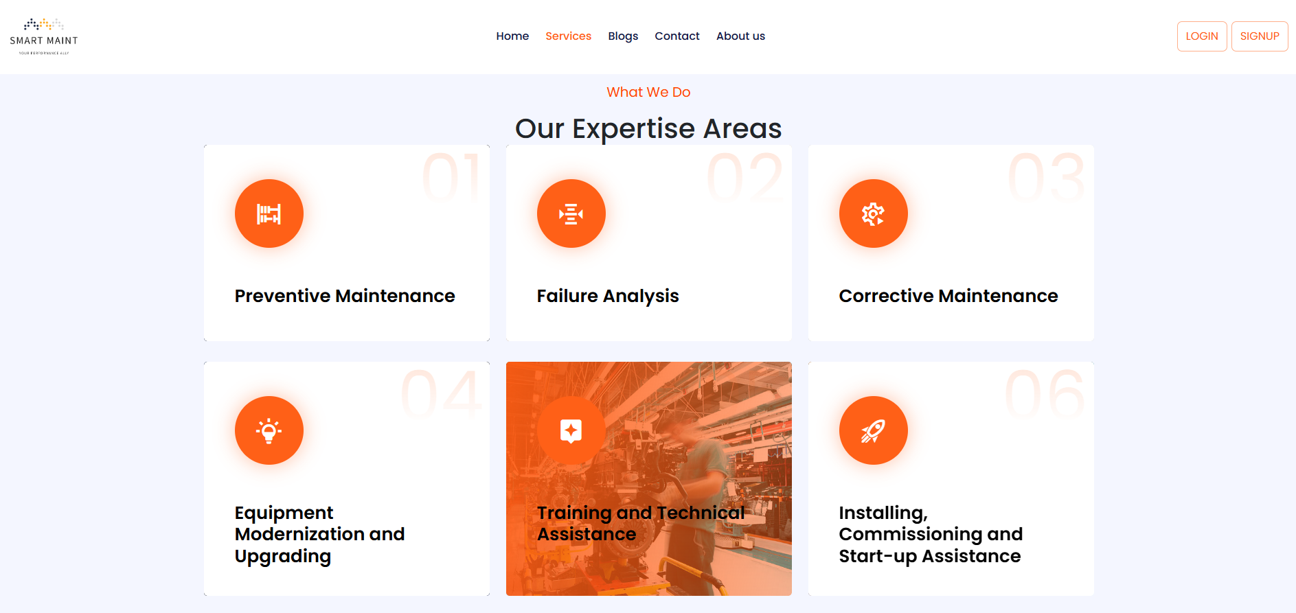 services page